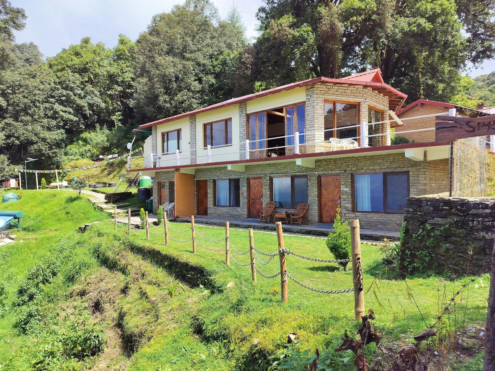 Simba Jungle Lodge, Binsar Wildlife Sanctuary Buitenkant foto